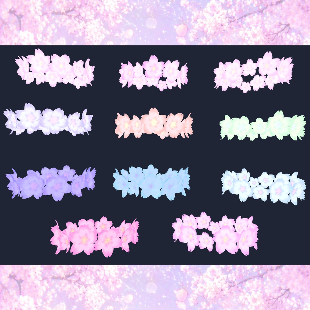 舞桜ふんわり春セット_全アバター対応