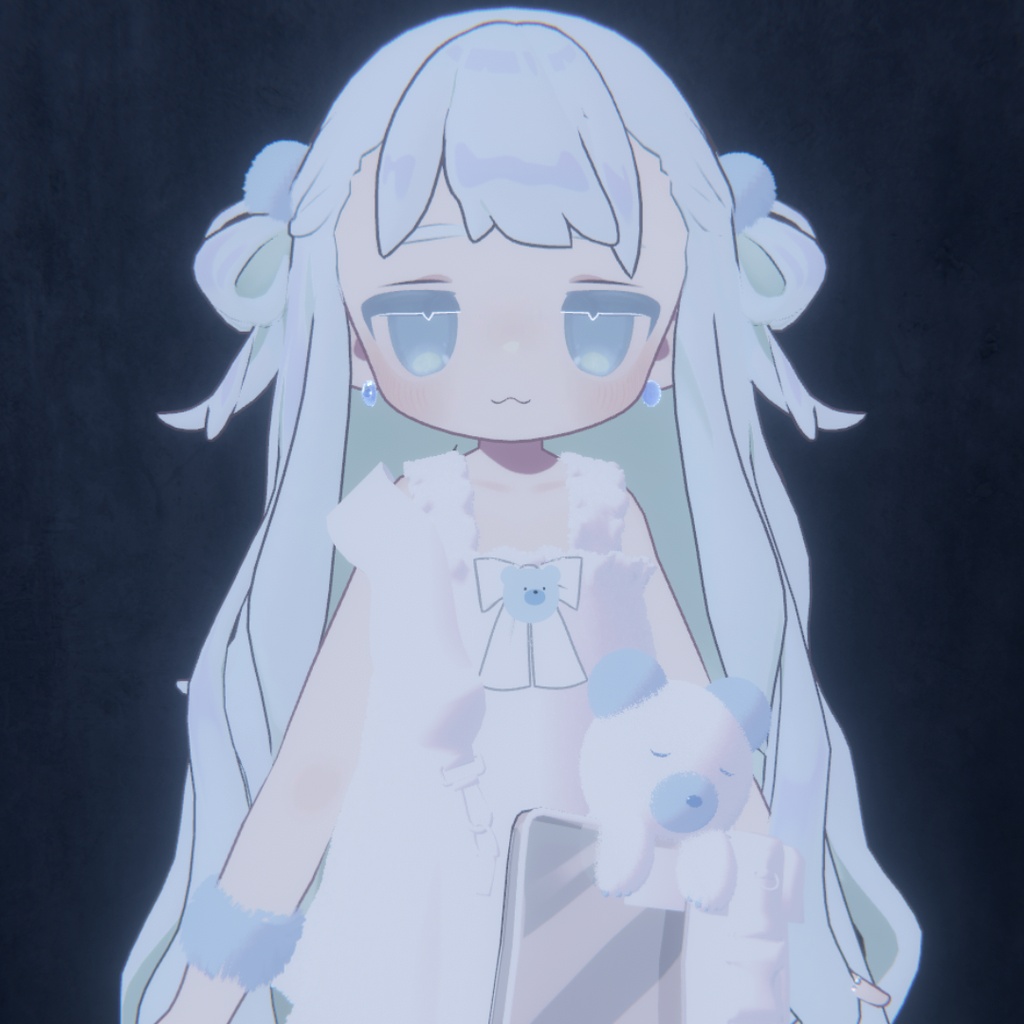 【期間限定無料】スヤスヤ のっかりくまちゃん キプフェル対応