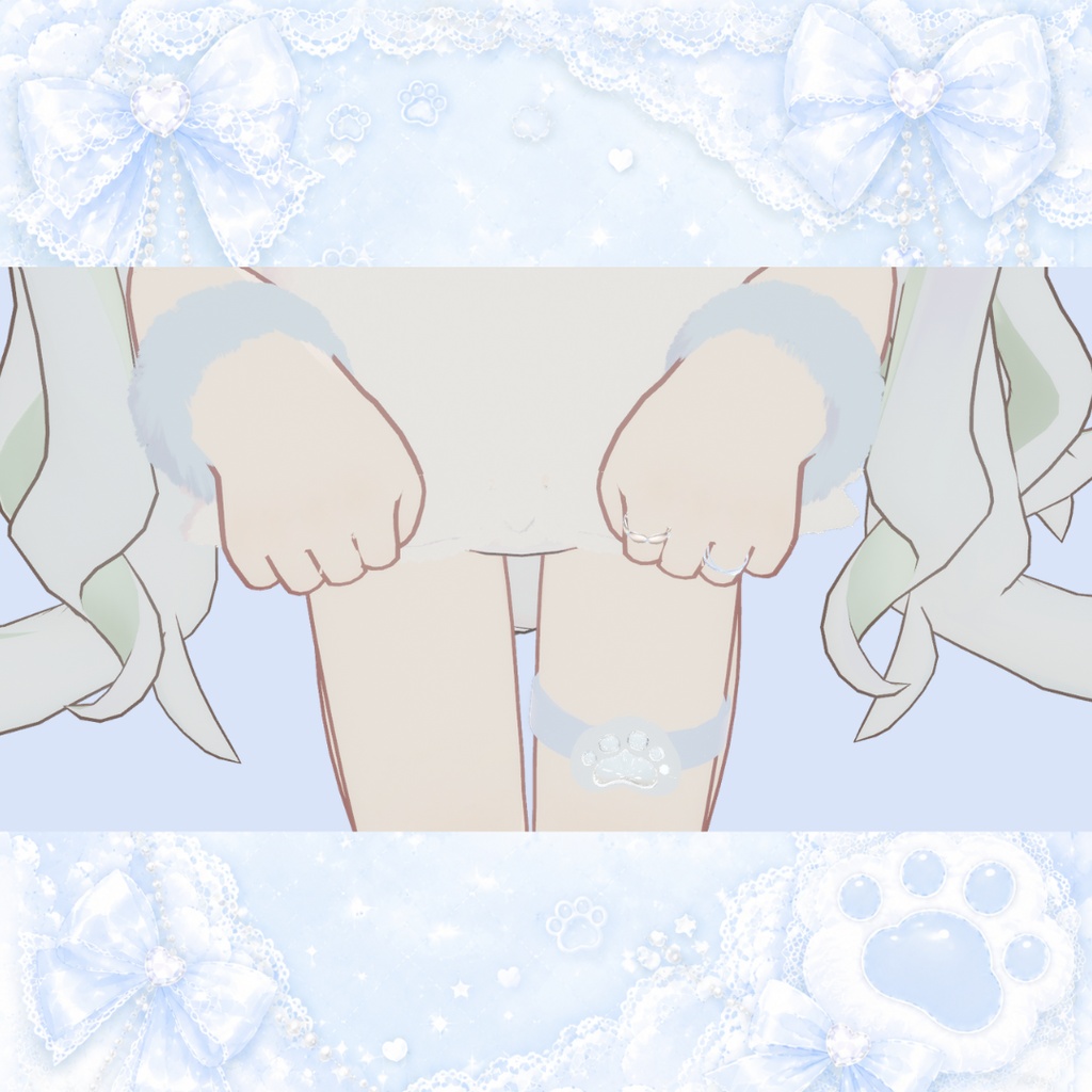 【FREE/無料】ぷっくり💗にくきゅうバンド キプフェル/まめふれんず対応