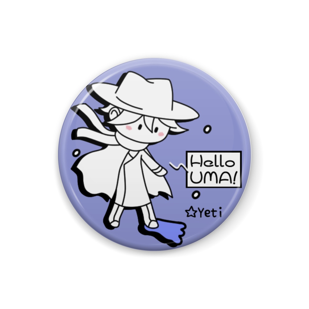 Hello UMA! 缶バッジ ~イエティ~