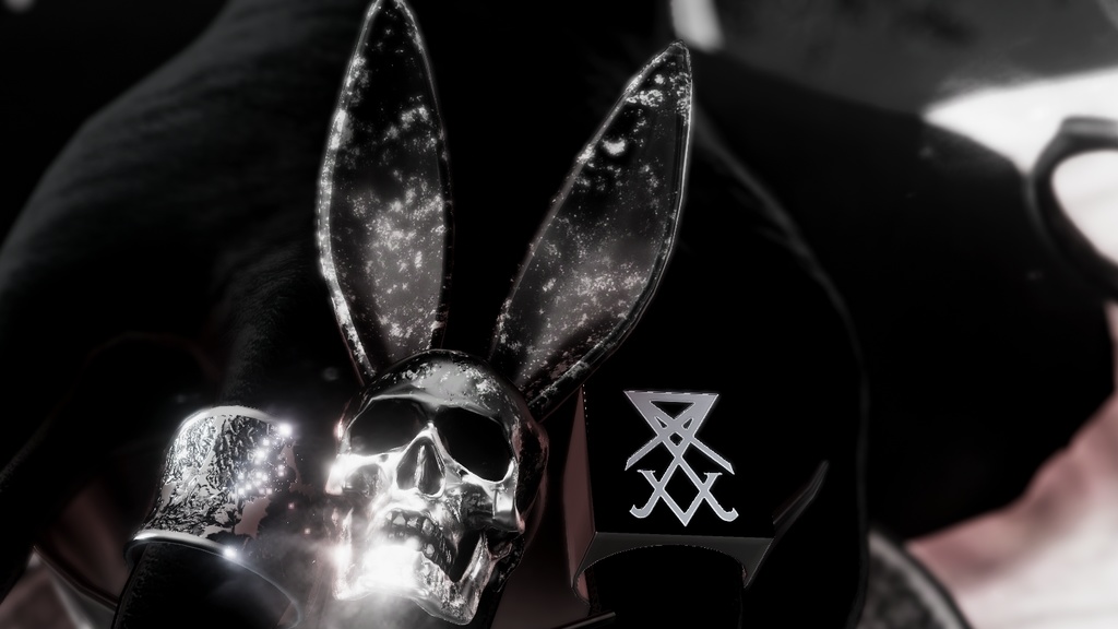 「BLVK S1 Ring Set」オリジナル3Dアクセサリー