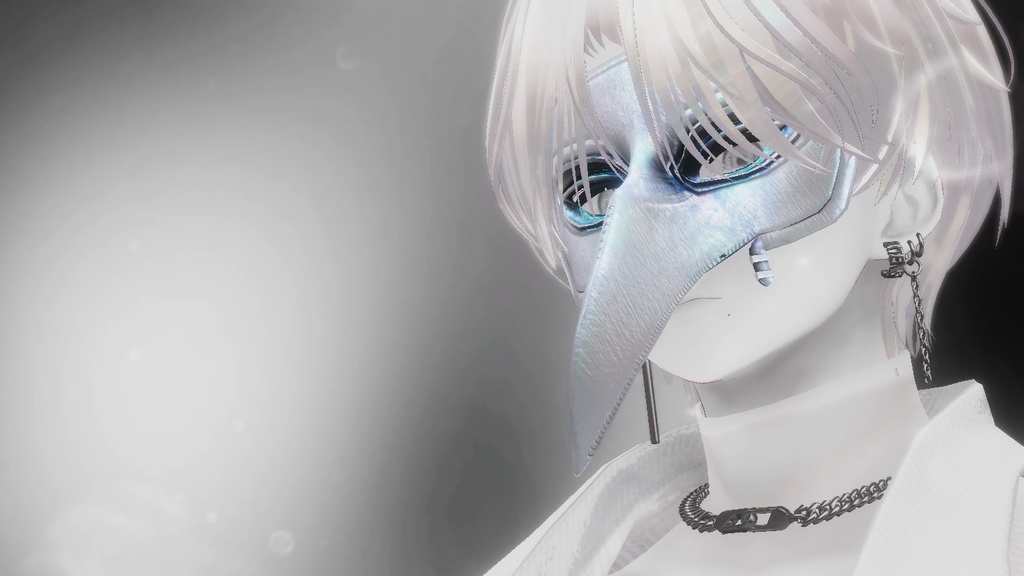 「BLVK Mask Set」オリジナル3Dアクセサリー