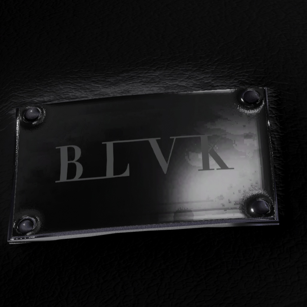 「BLVK Oversize Jacket & Tees」オリジナル3Dモデル