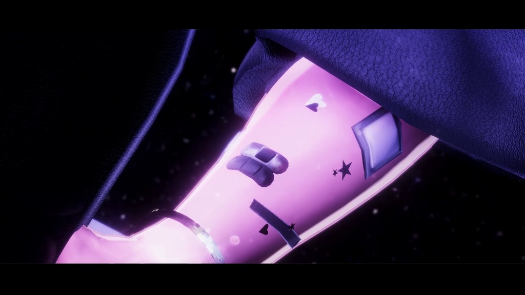 「BLVK Oversize Jacket & Tees」オリジナル3Dモデル