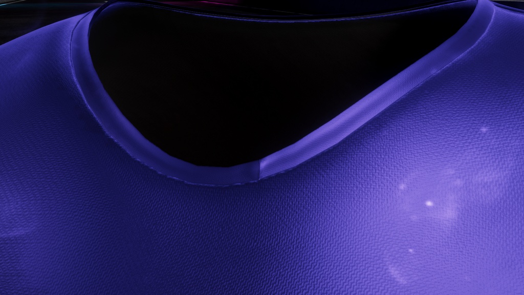 「BLVK Oversize Jacket & Tees」オリジナル3Dモデル