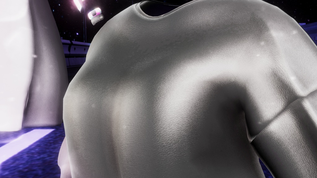 「BLVK Oversize Jacket & Tees」オリジナル3Dモデル