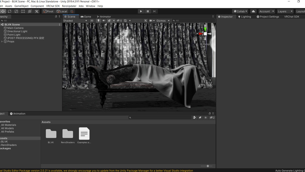 【Free】BLVK UnityProject +BLVK PFX
