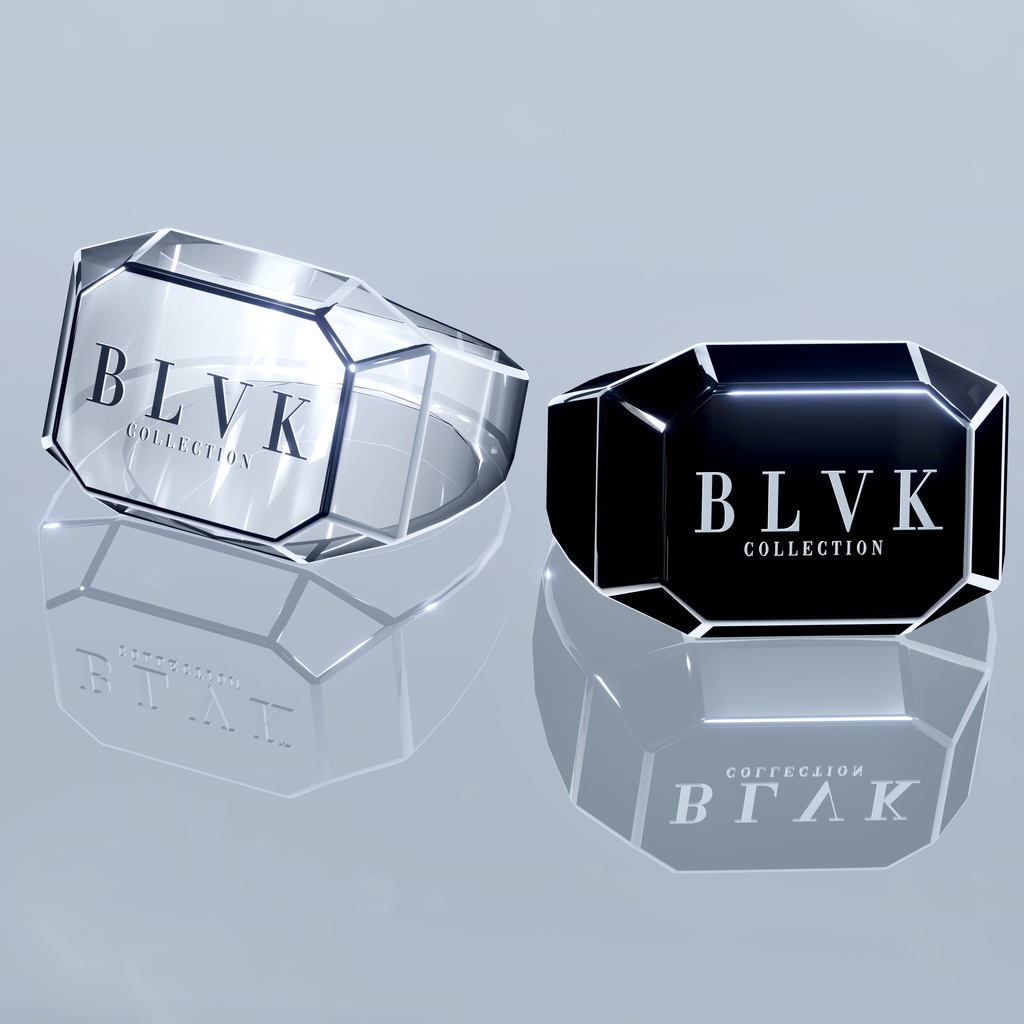 「BLVK S2 Ring Set」オリジナル3Dアクセサリー