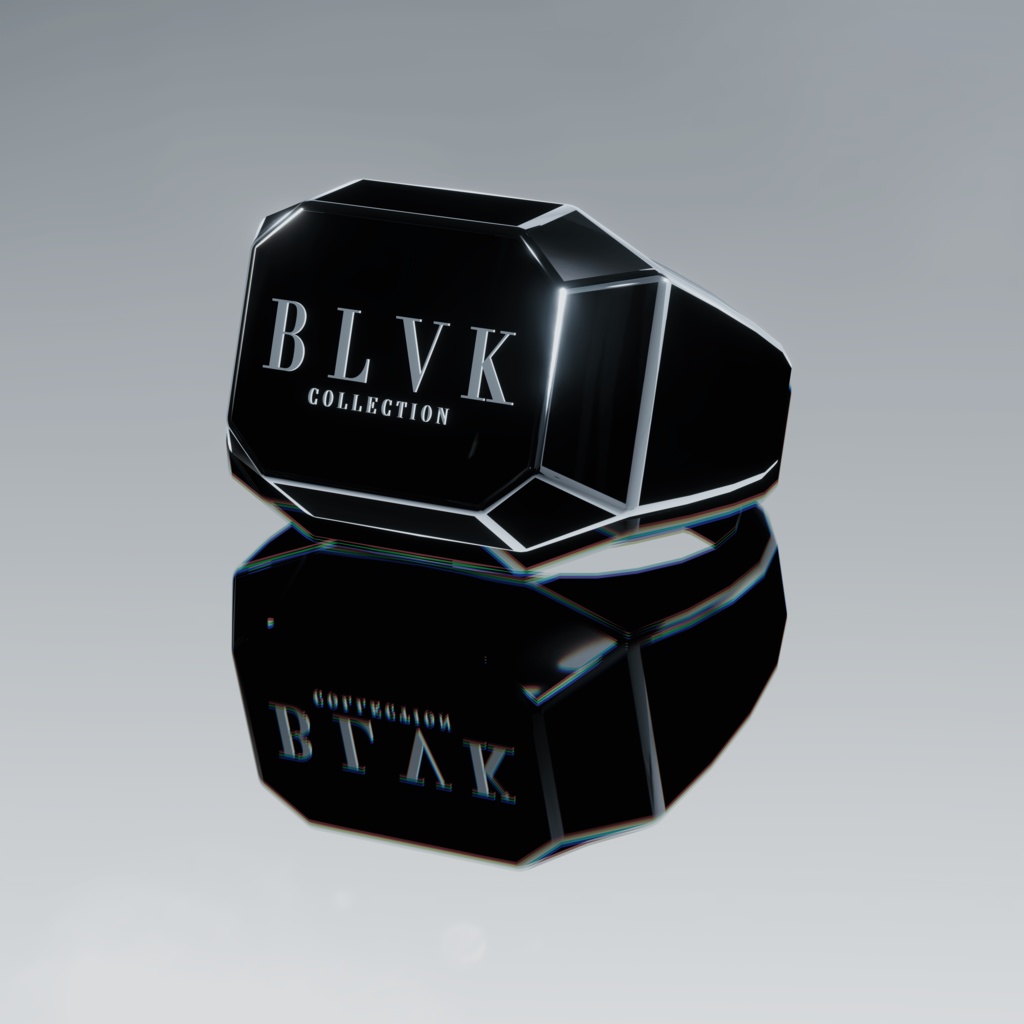 「BLVK S2 Ring Set」オリジナル3Dアクセサリー