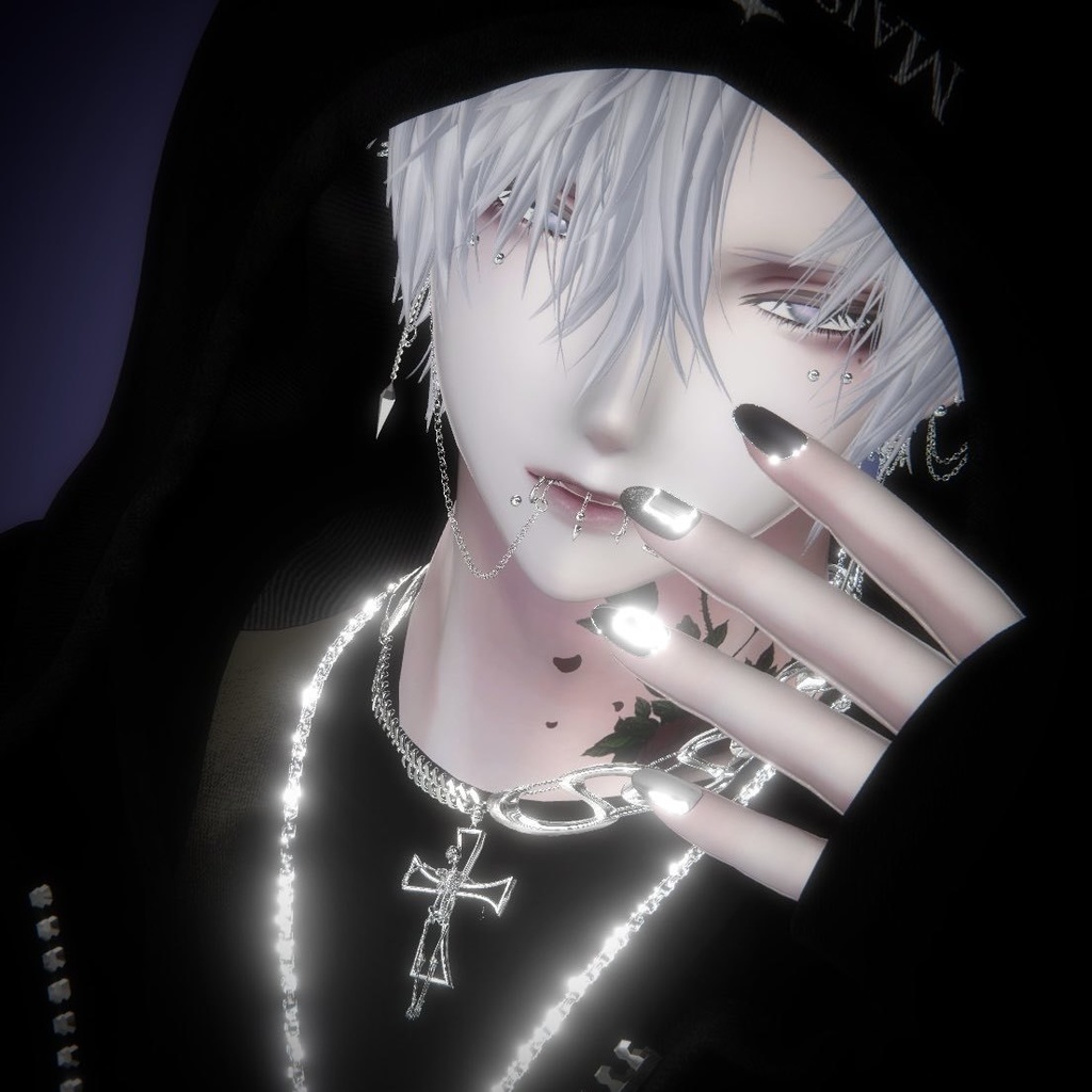 【13アバター対応】「VII CROCE」オリジナル3Dモデル