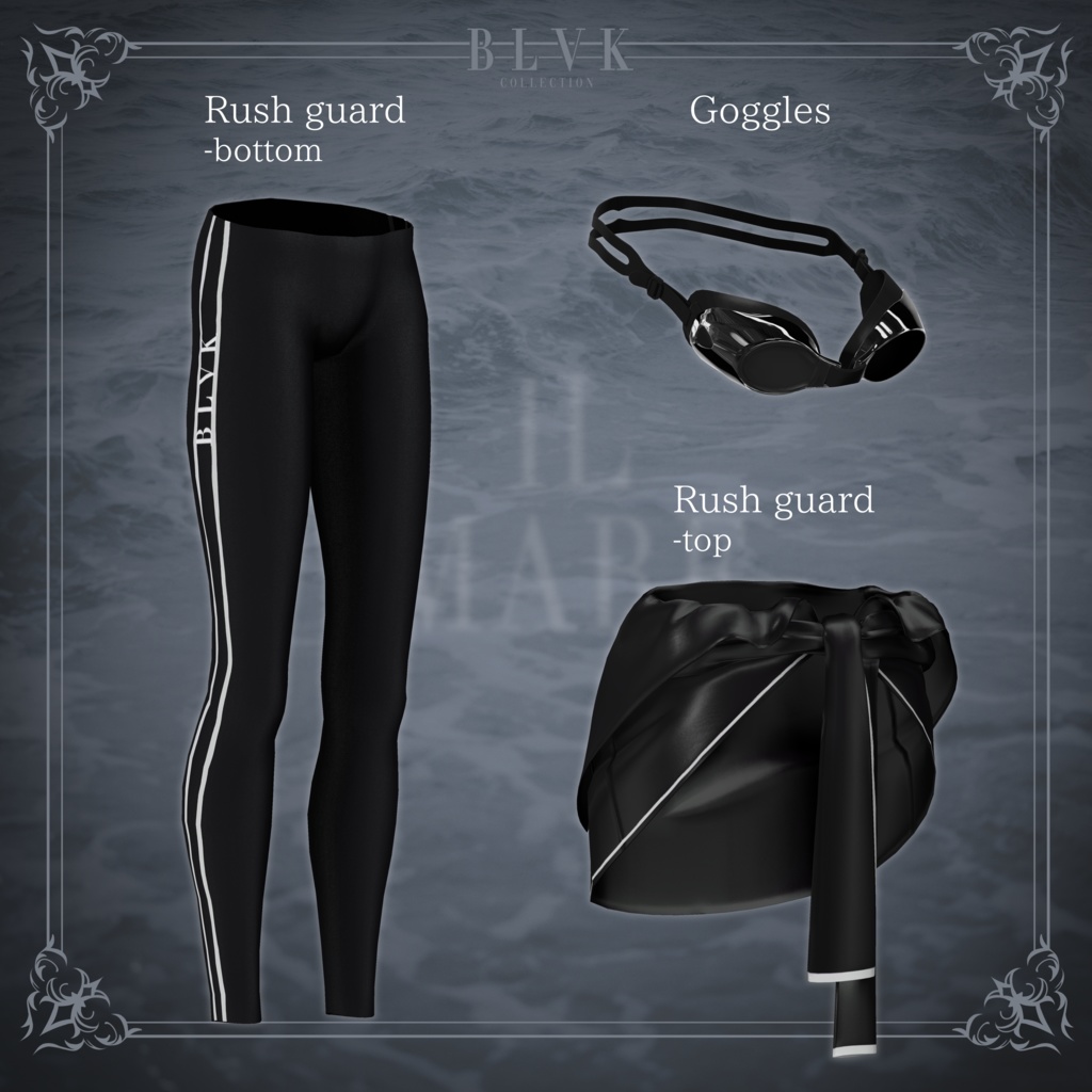 「IL MARE」オリジナル3Dモデル