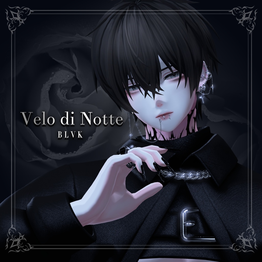 【15アバター対応】「Velo di Notte」オリジナル3Dモデル