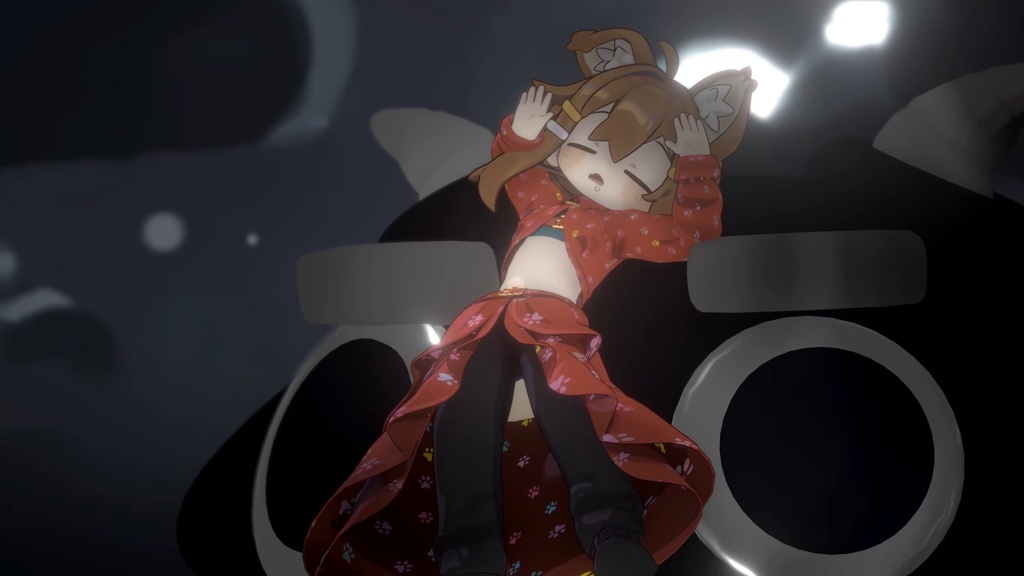 【19アバター対応】「Velo di Notte」オリジナル3Dモデル