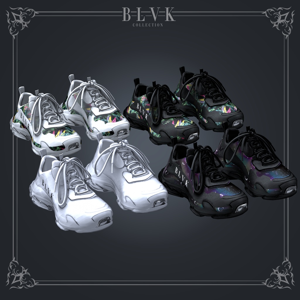 「BLVK S3 Fullset」オリジナル3Dモデル