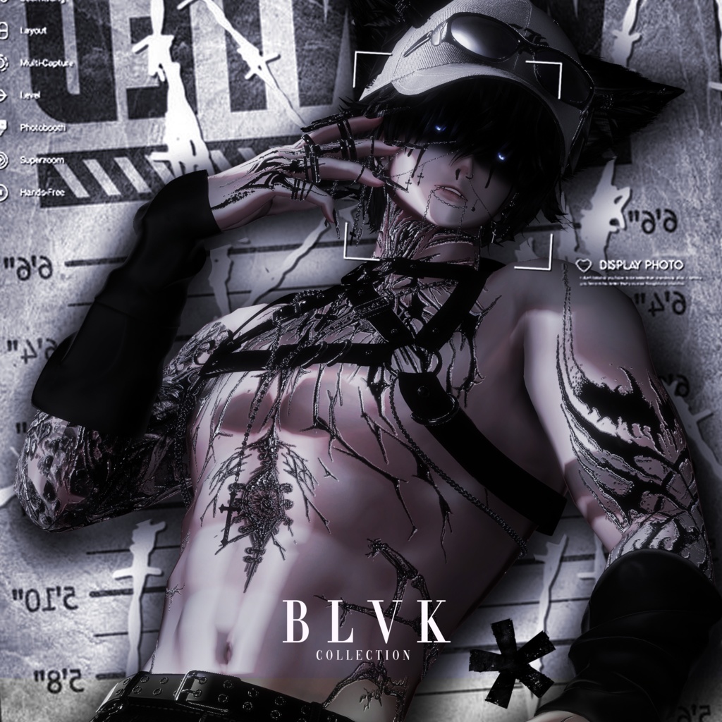 「BLVK S3 Fullset」オリジナル3Dモデル
