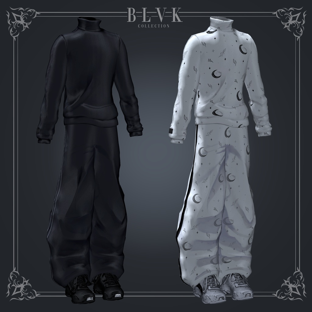 「BLVK S3 Fullset」オリジナル3Dモデル