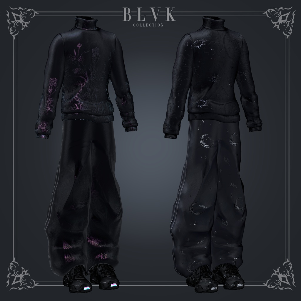 「BLVK S3 Fullset」オリジナル3Dモデル