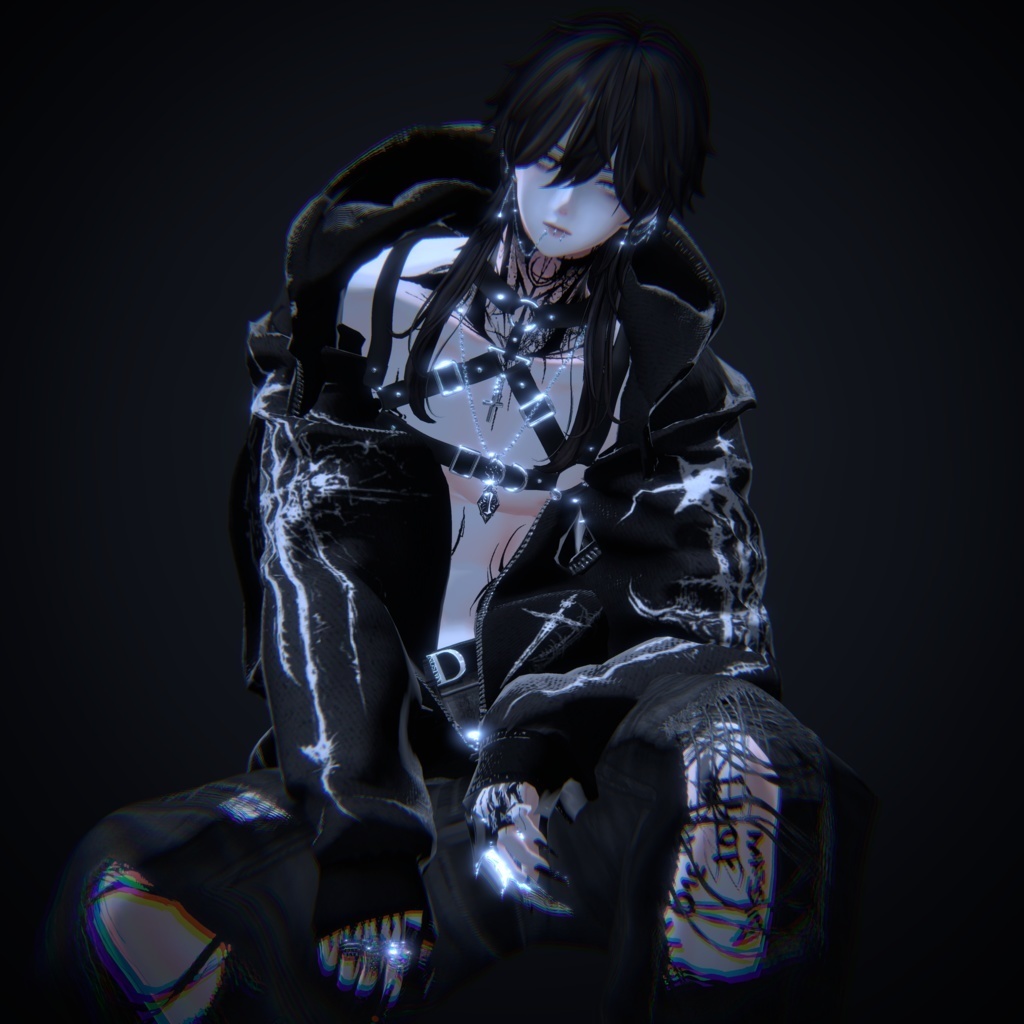 「BLVK S3 Fullset」オリジナル3Dモデル