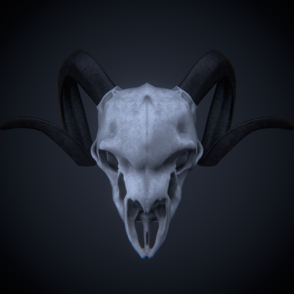 【Free】「Baphomet」3Dアクセサリーモデル