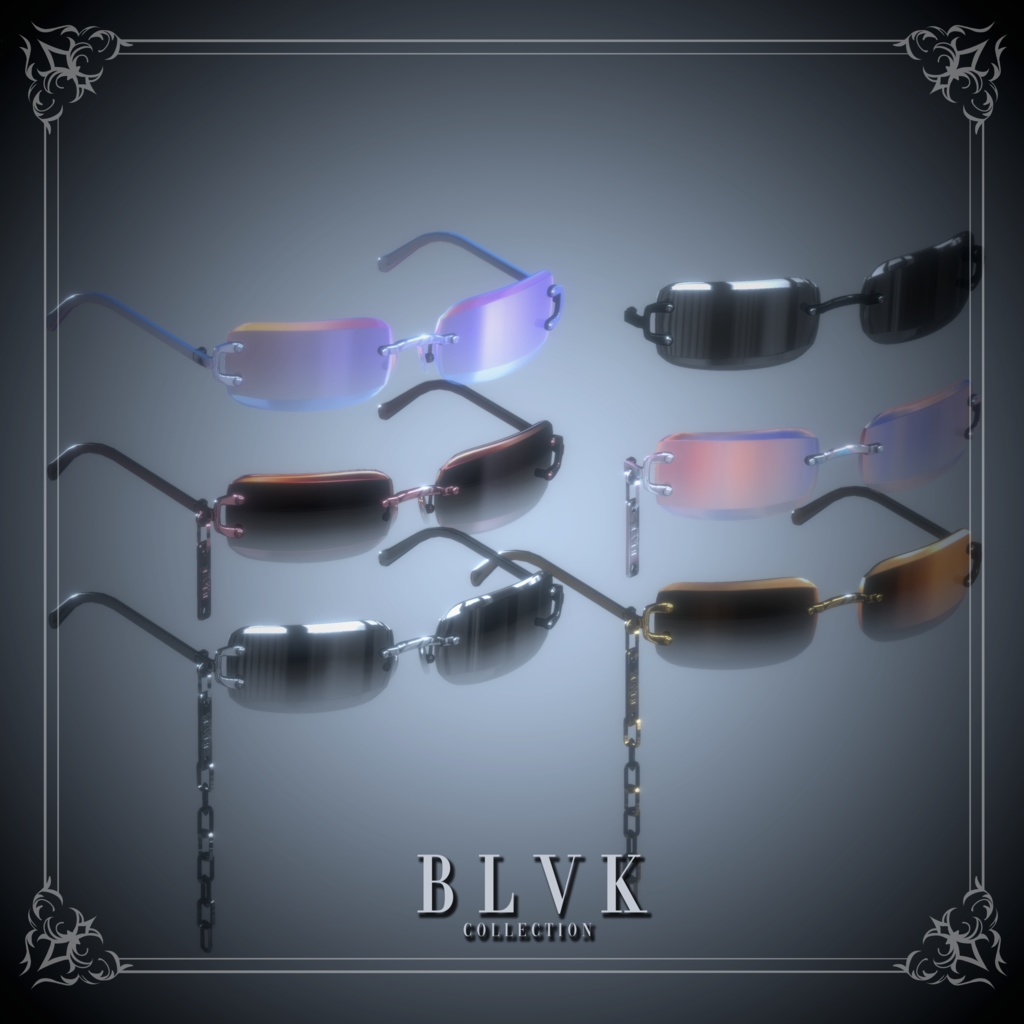 「Clair De Lunettes」オリジナル3Dアクセサリー