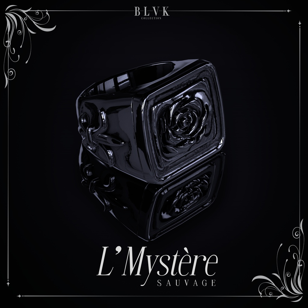 「L’Mystère Sauvage Gloves&Ring」オリジナル3Dアクセサリー