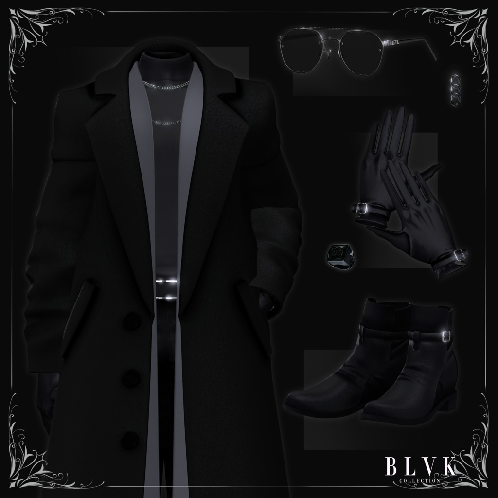 【18アバター対応】「L’Mystère Sauvage」オリジナル3D衣装