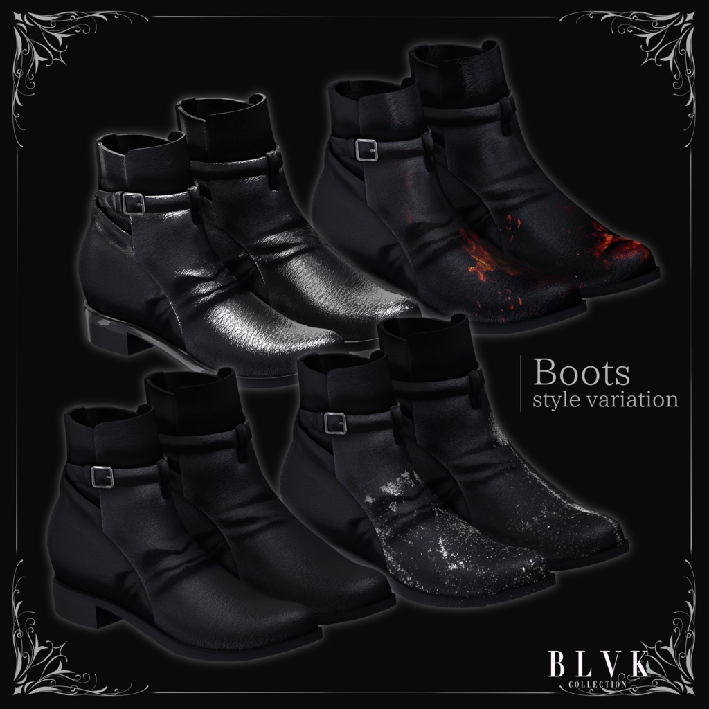 【18アバター対応】「L’Mystère Sauvage」オリジナル3D衣装