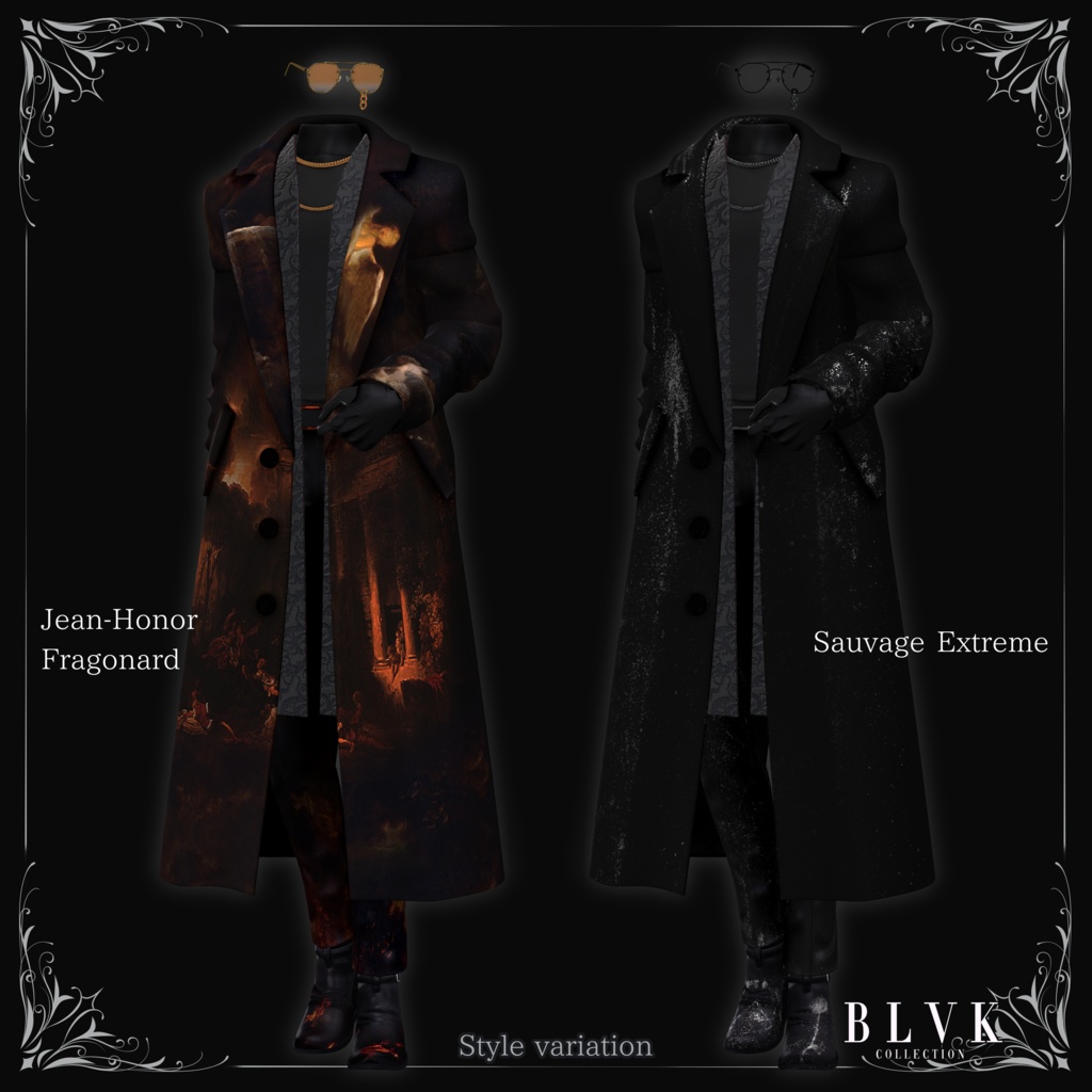 【18アバター対応】「L’Mystère Sauvage」オリジナル3D衣装