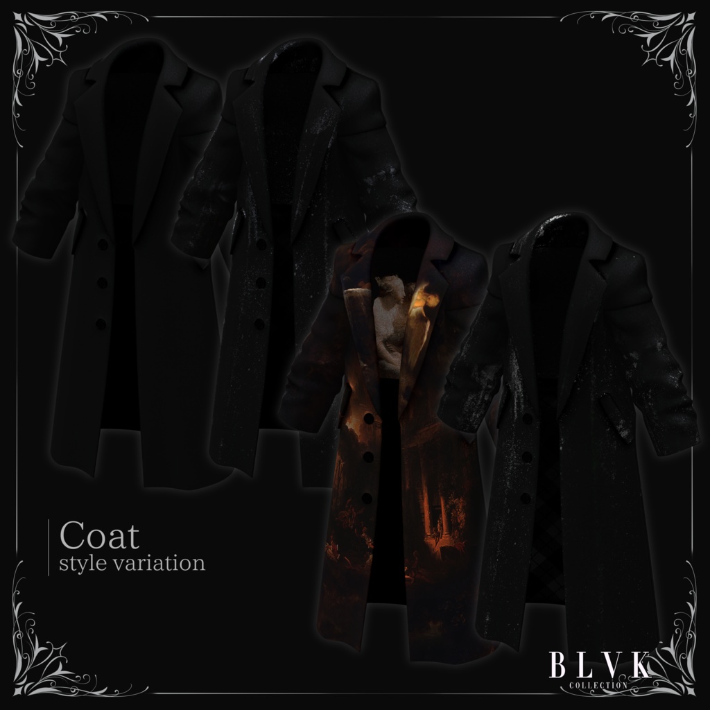 【18アバター対応】「L’Mystère Sauvage」オリジナル3D衣装