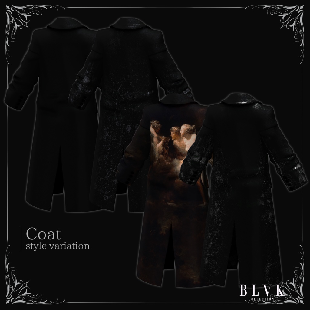 【18アバター対応】「L’Mystère Sauvage」オリジナル3D衣装