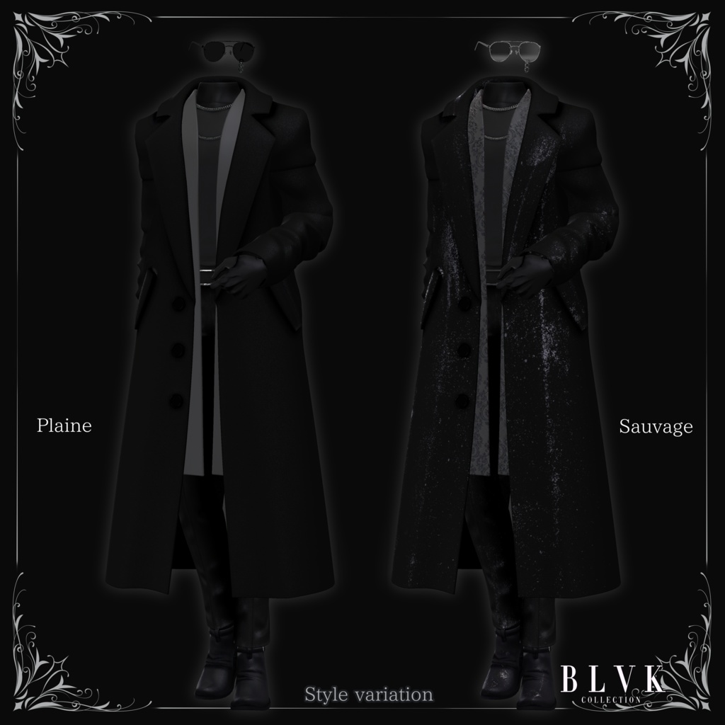 【18アバター対応】「L’Mystère Sauvage」オリジナル3D衣装