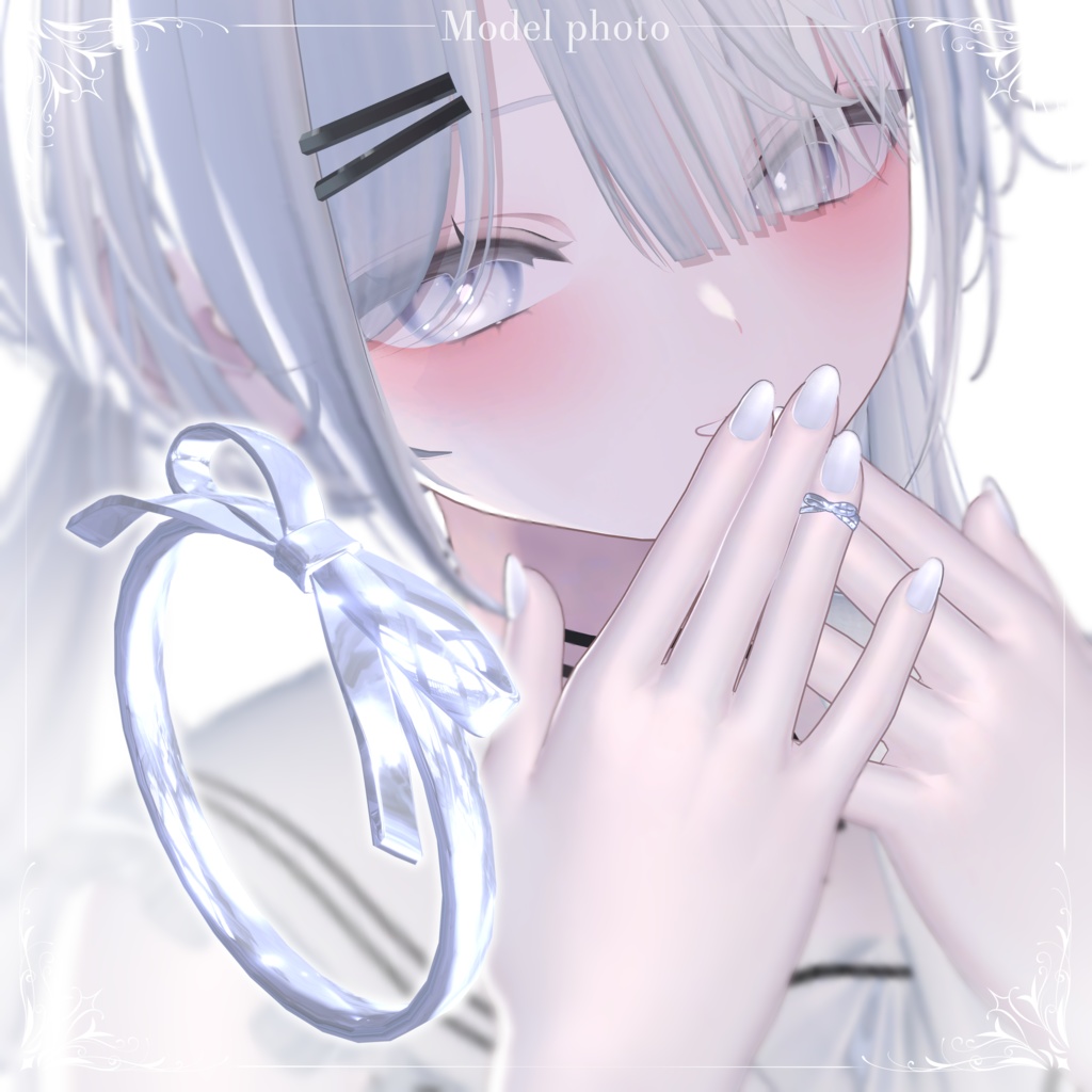 「BLVK NailRing」オリジナル3Dアクセサリー