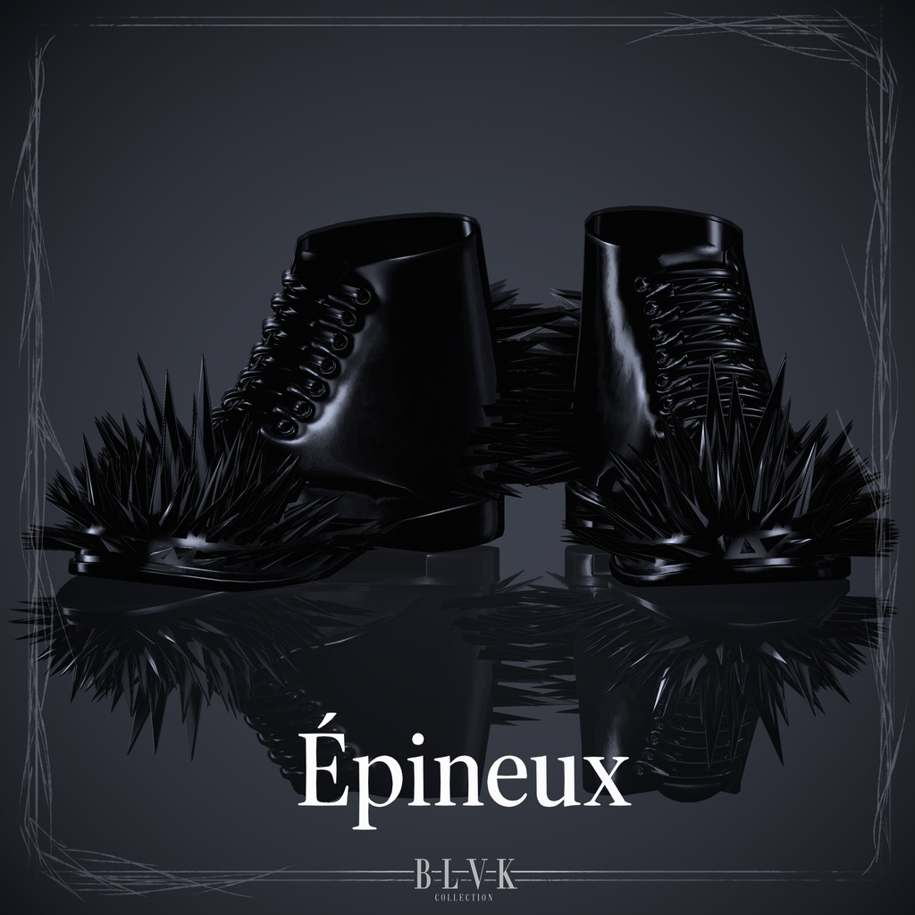 【20アバター対応】「Épineux」&「M.Bouclee」オリジナル3Dモデル