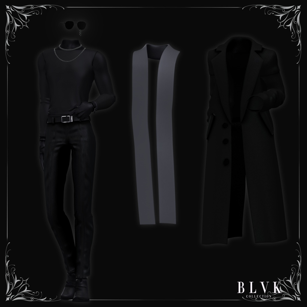 「BLVK S4 Fullset」オリジナル3Dモデル