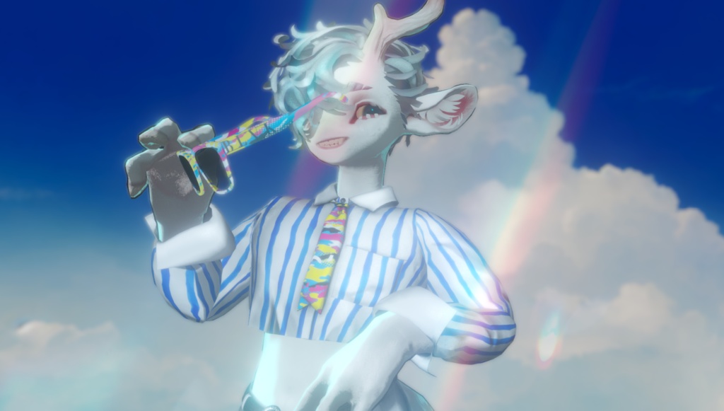 【20アバター対応】「Un Ete Parisien」オリジナル3D衣装