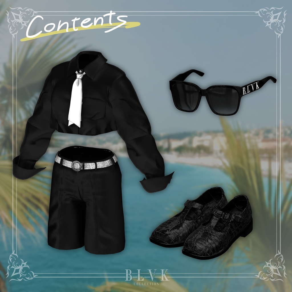 「BLVK S5 Fullset」オリジナル3Dモデル