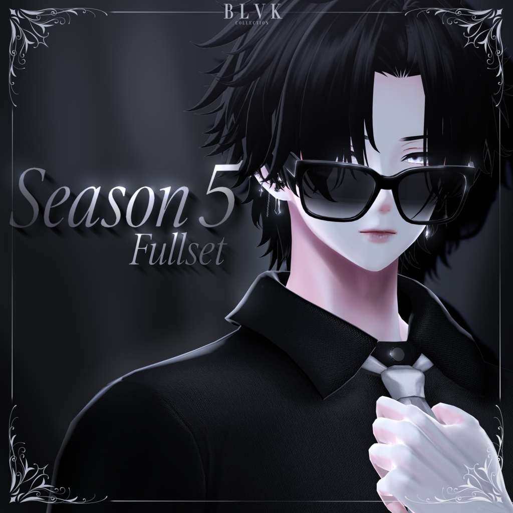 「BLVK S5 Fullset」オリジナル3Dモデル