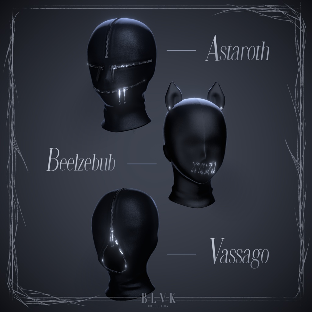 「BLVK S5 Fullset」オリジナル3Dモデル