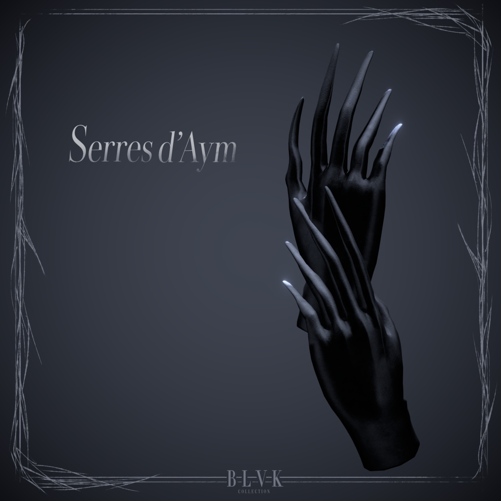 「BLVK S5 Fullset」オリジナル3Dモデル