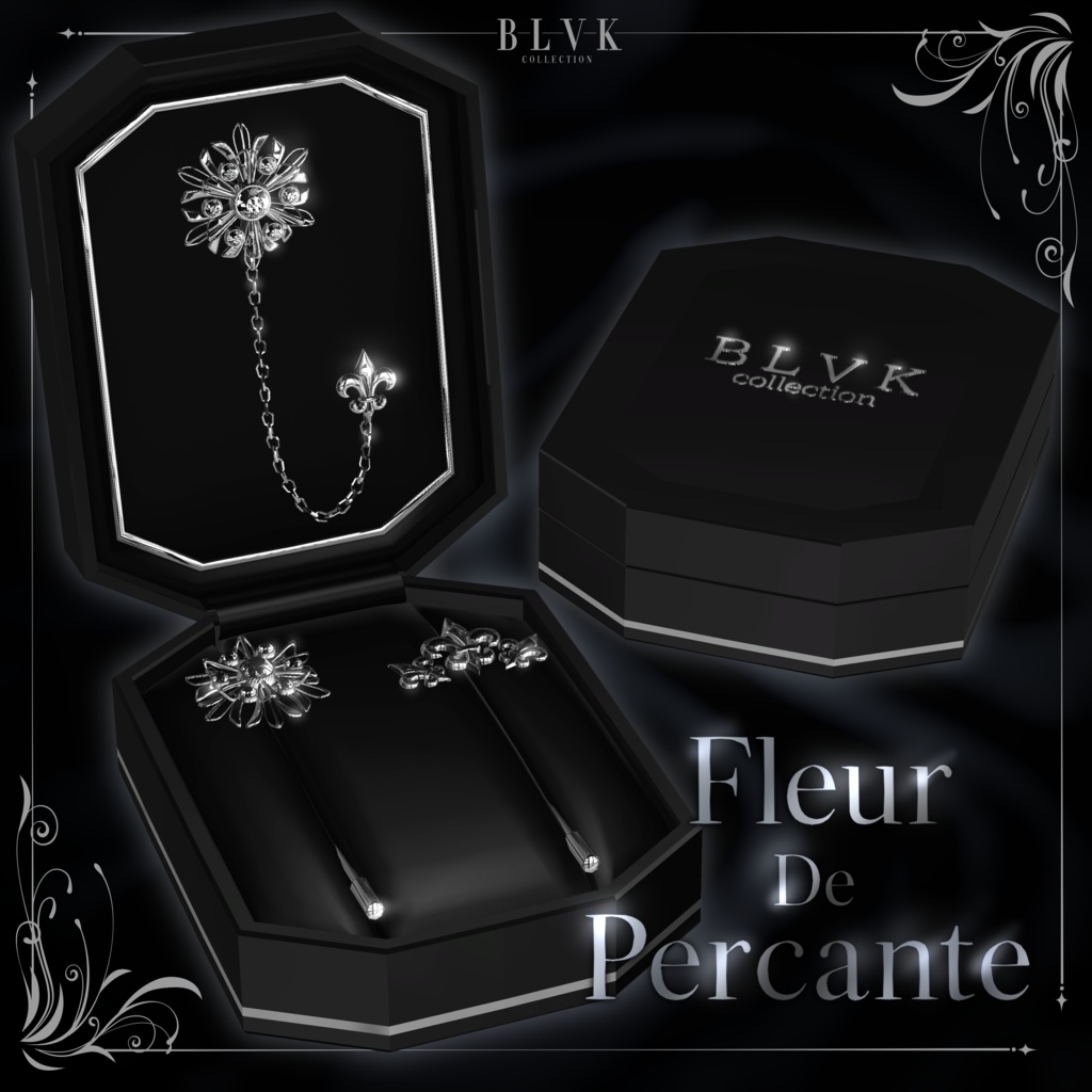 「Fleur De Percante」オリジナル3Dアクセサリー