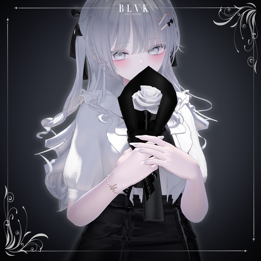 「BLVK 2nd Anniv Novelty」オリジナル3Dモデル