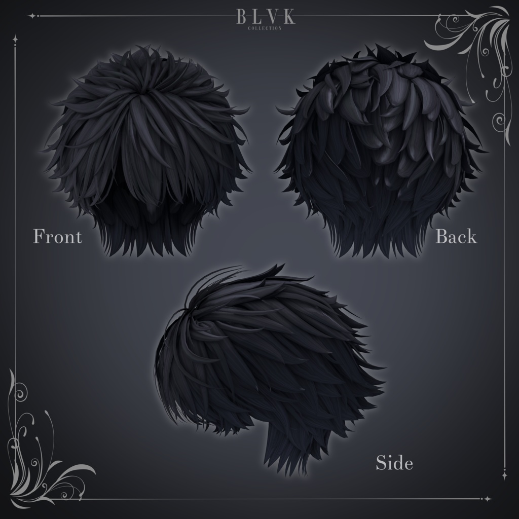 「BLVK S6 Fullset」オリジナル3Dモデル