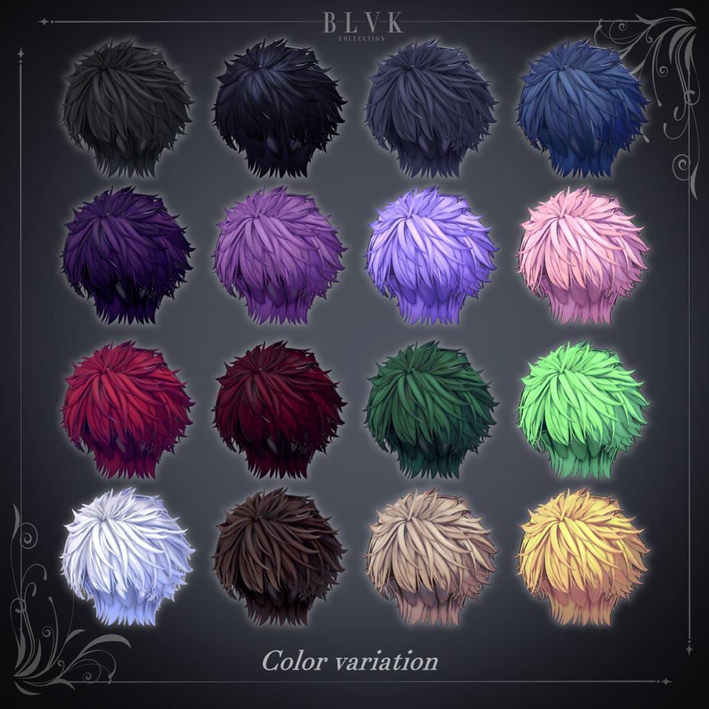 「BLVK S6 Fullset」オリジナル3Dモデル