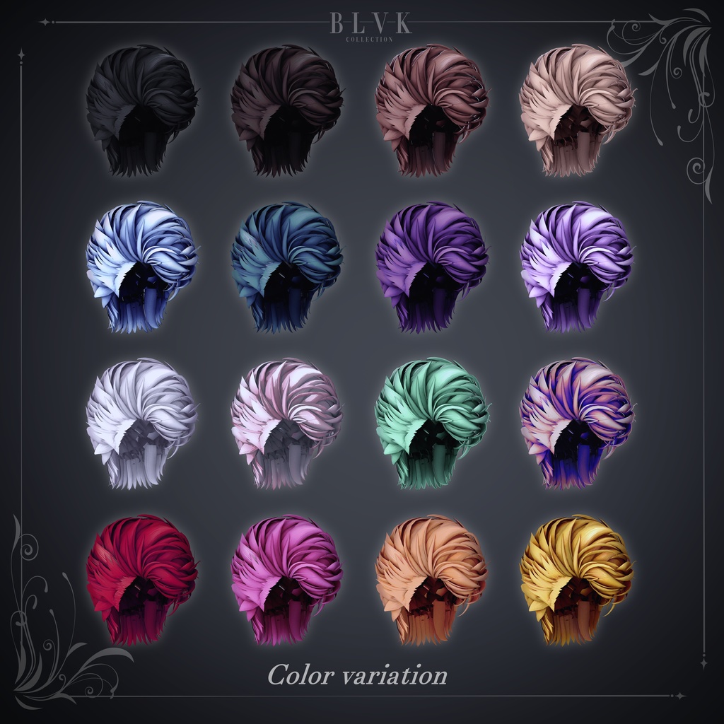 「BLVK S6 Fullset」オリジナル3Dモデル