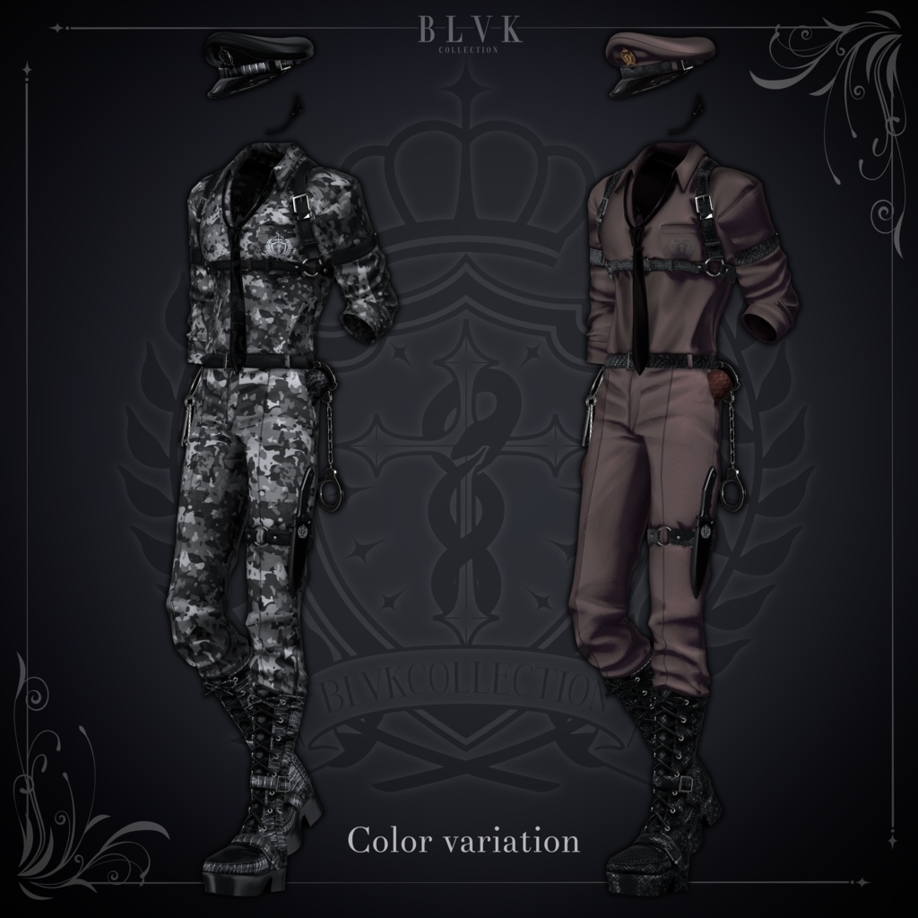 「BLVK S6 Fullset」オリジナル3Dモデル