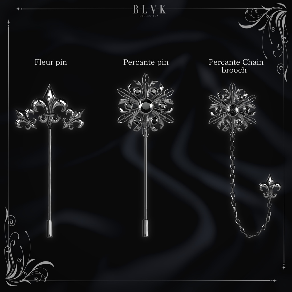 「BLVK S6 Fullset」オリジナル3Dモデル