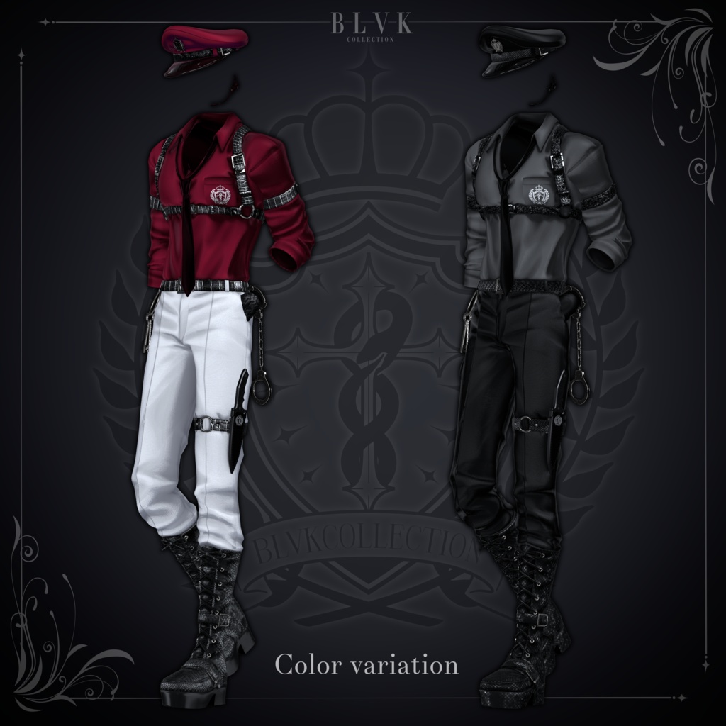 「BLVK S6 Fullset」オリジナル3Dモデル