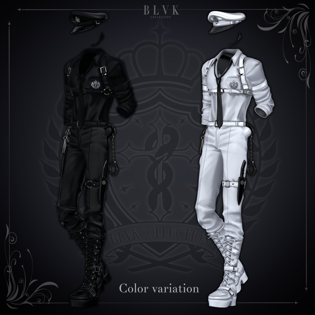 「BLVK S6 Fullset」オリジナル3Dモデル