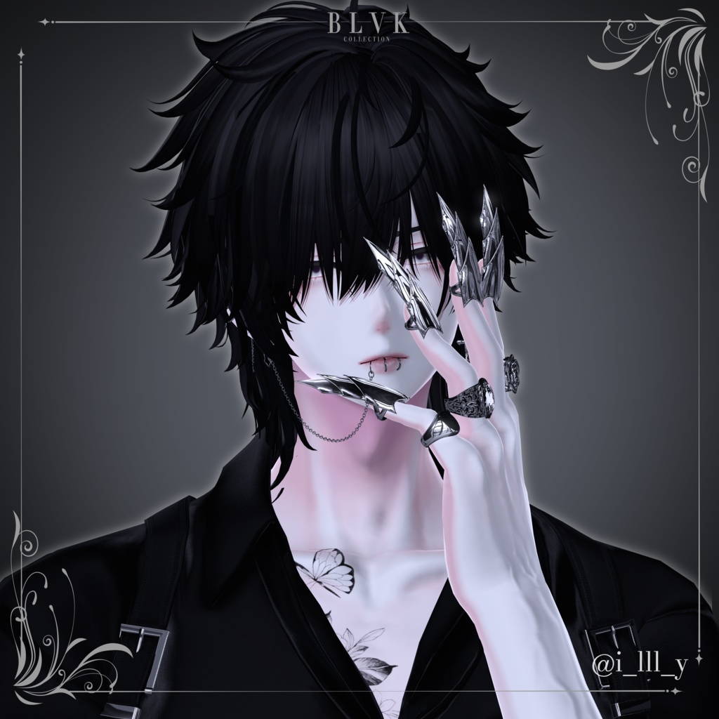 「BLVK S6 Fullset」オリジナル3Dモデル