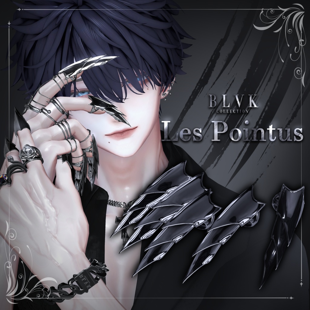 「BLVK S6 Fullset」オリジナル3Dモデル